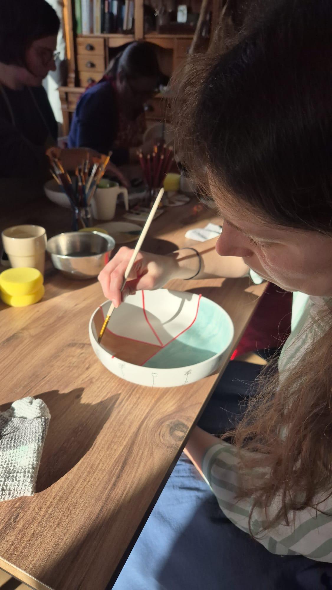 Pottery Painting Workshop - Foto
