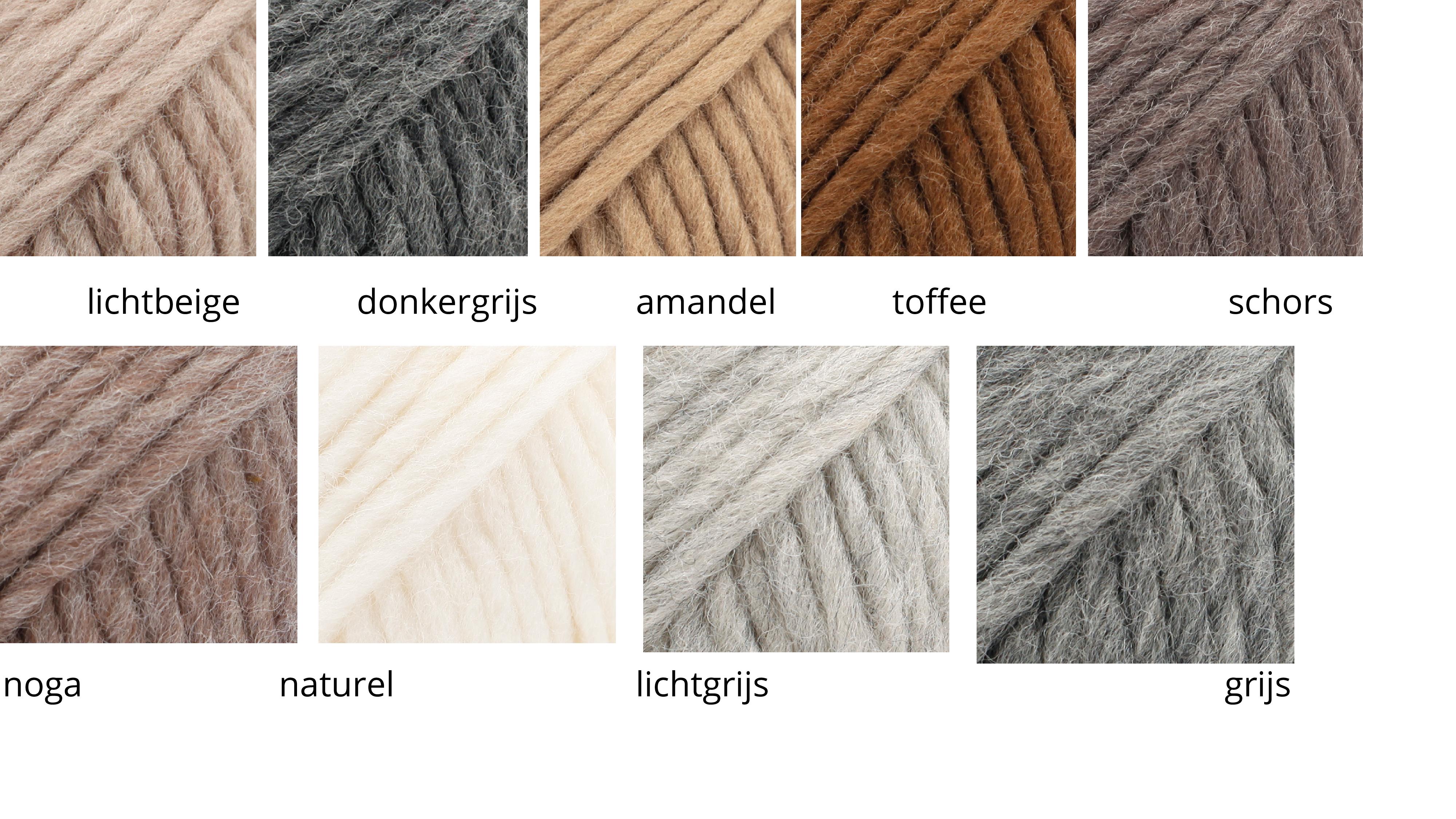 brei je hippe haarband uit 100% wol - DIY kit - Foto