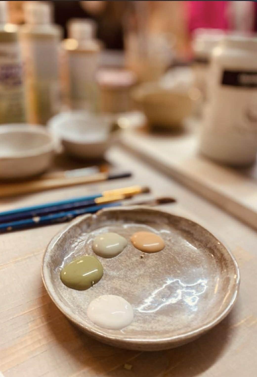 Workshop "Pottery painting" - Foto