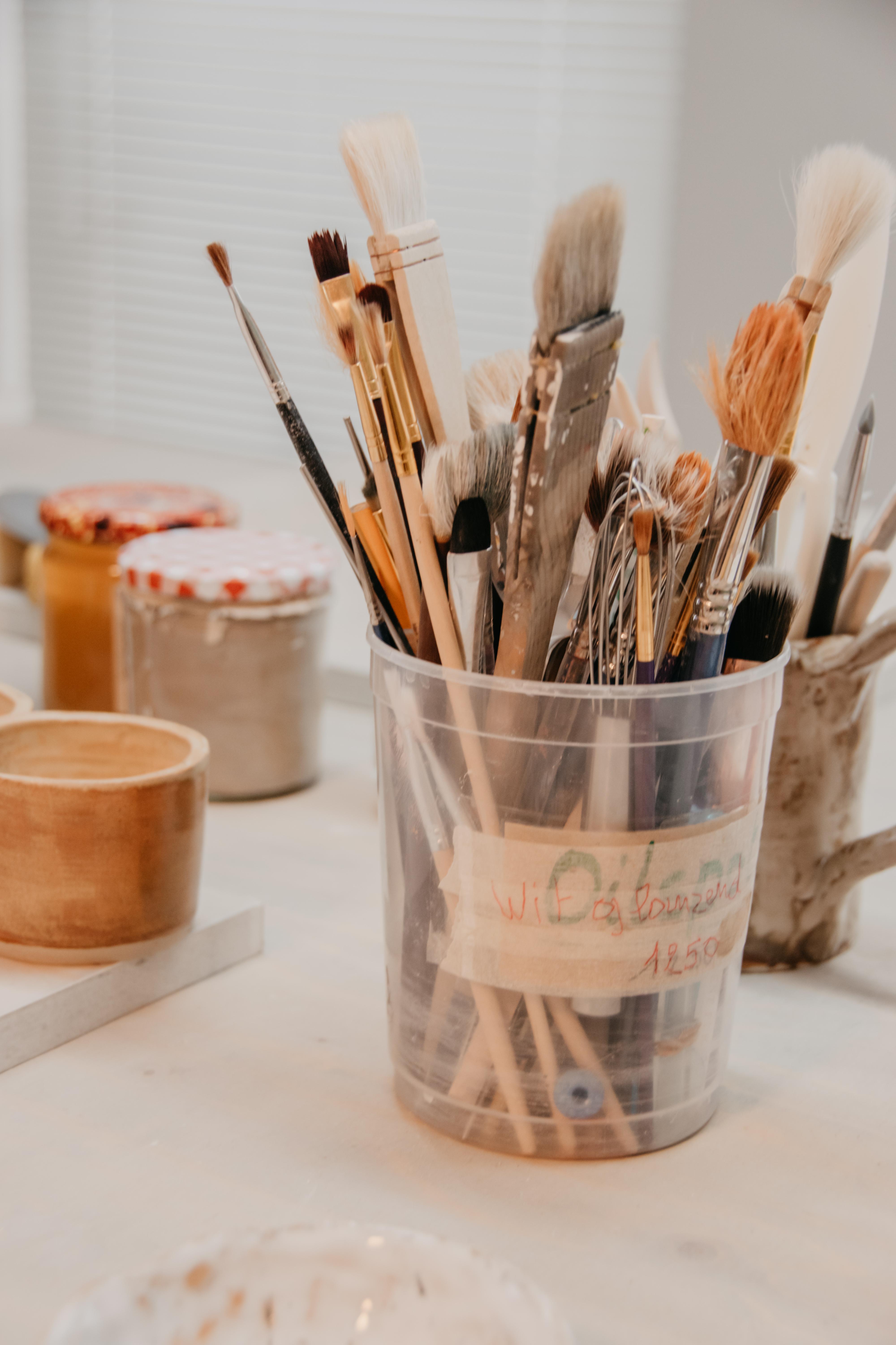 Workshop "herfst in je bord" 4 borden. - Foto