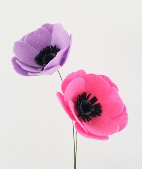 maak je vilten anemoon - bloemengevoel in 30 minuten - inloopworkshop - Foto