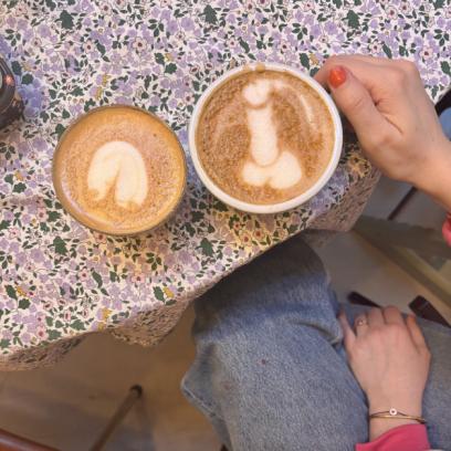 Dickasso Latte Art ☕️ naughty workshop for bachelorettes (18+)