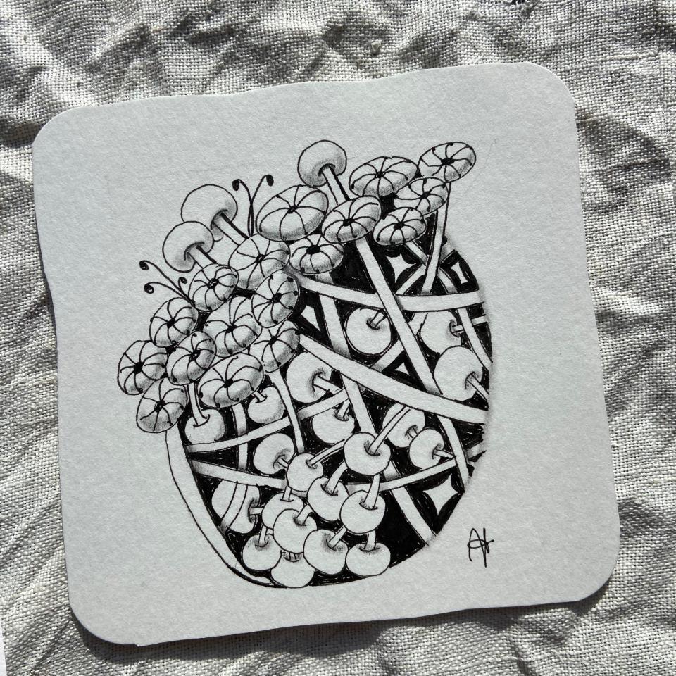 Cursus Zentangle - 8 lessen tekentechnieken - Foto
