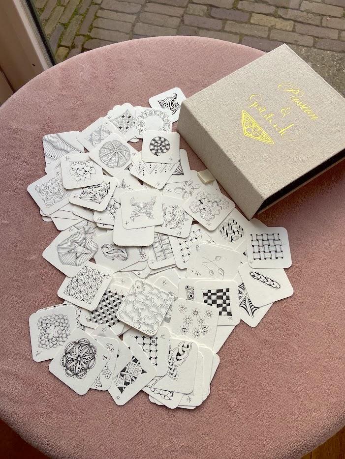 Leer Zentangle tekenen in 2,5 uur met je groep. - Foto