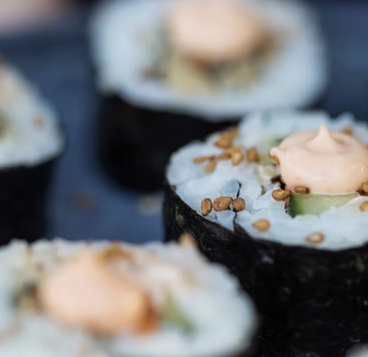 Yoga retreat en sushi buffet