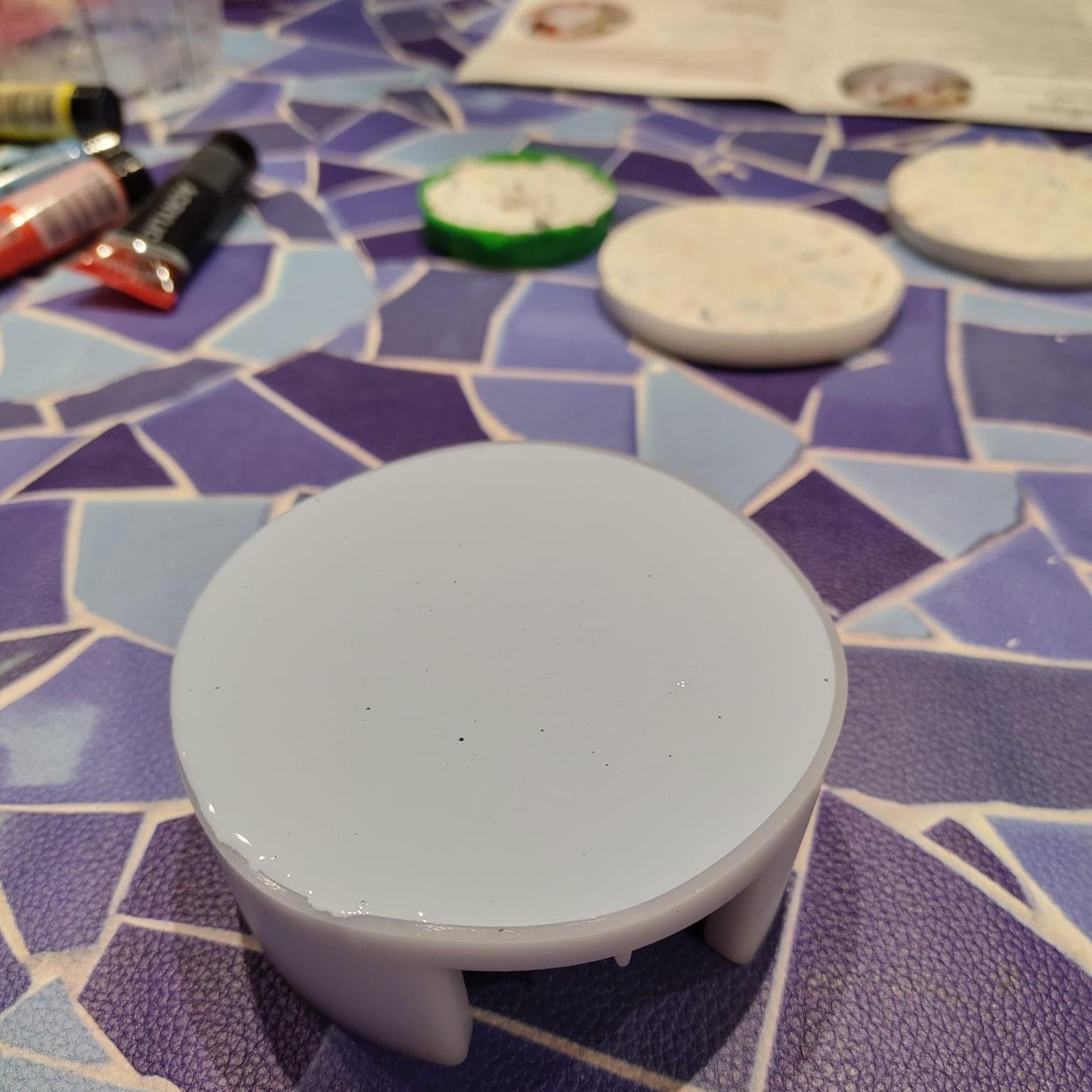 Workshop ecologische terrazzo-coasters bij Linkerloft - Foto