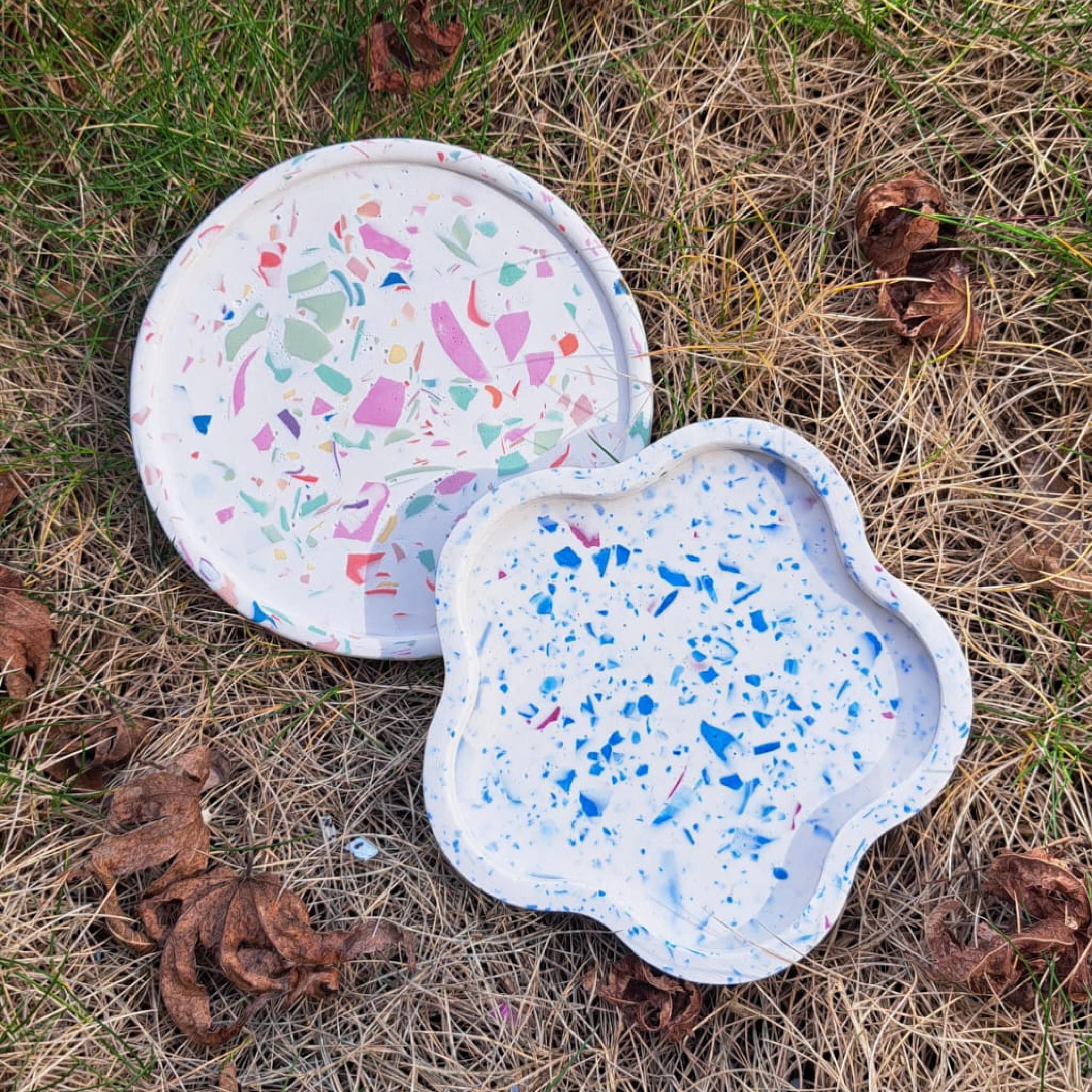 Terrazzo workshop voor groepen: maak je eigen coasters in 1,5u - Foto