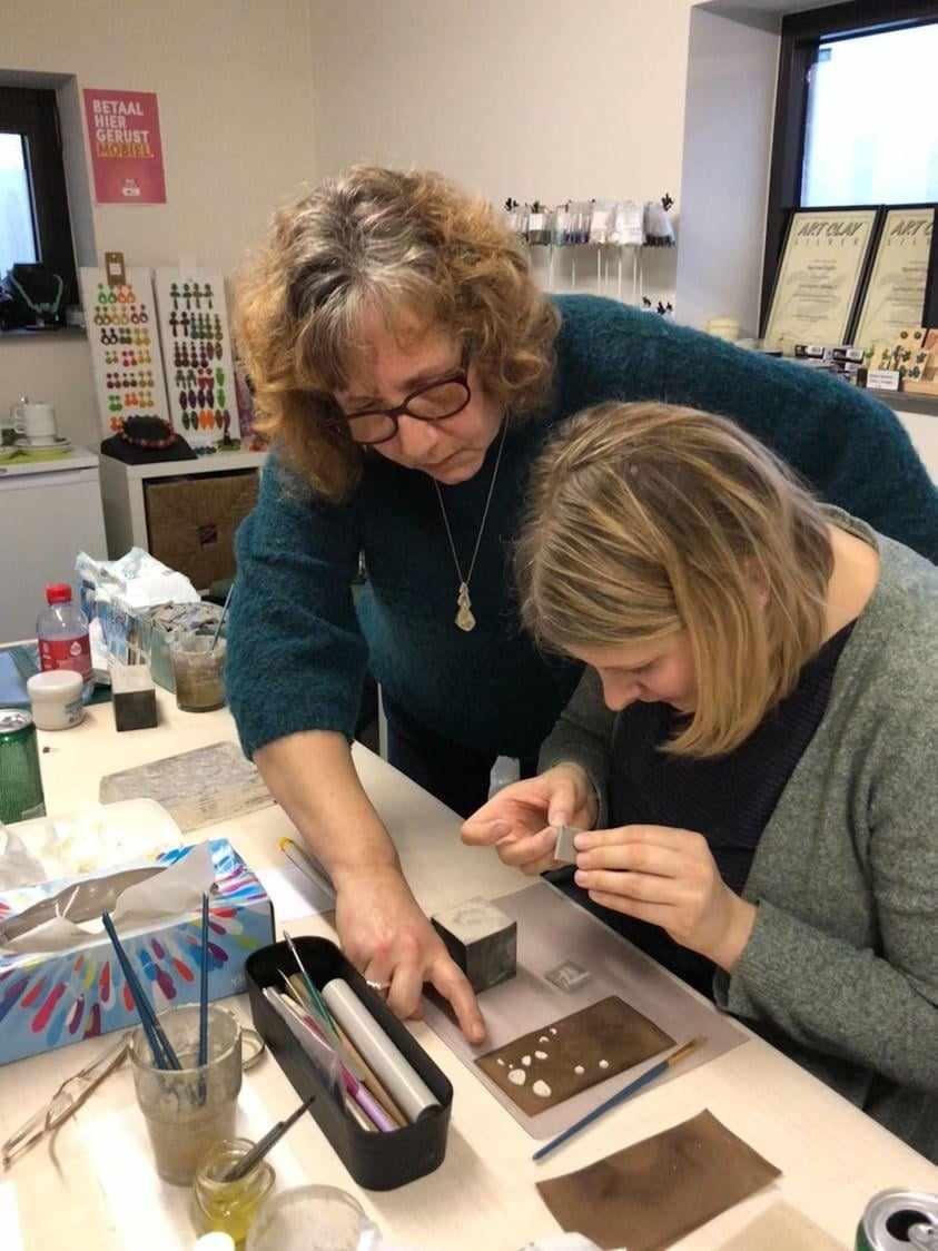 Ringen maken - Workshop Zilverklei - Foto