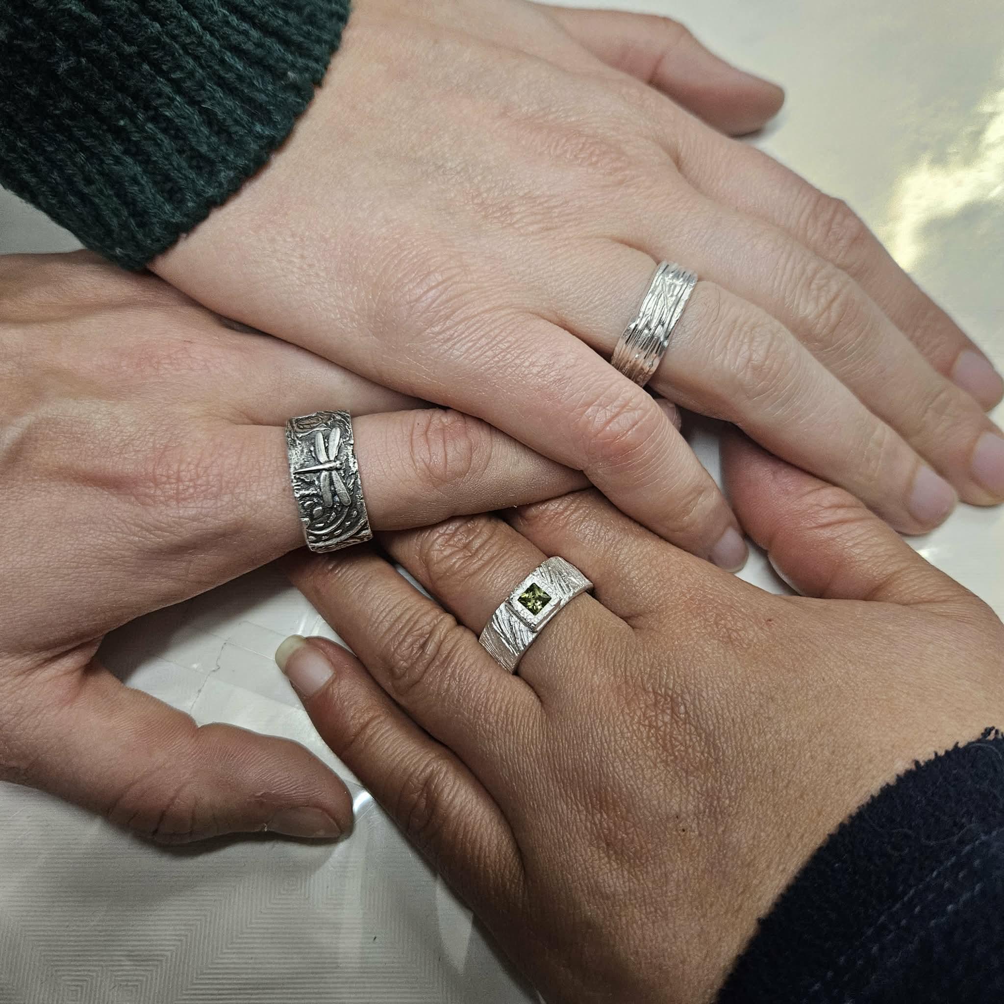 Ringen maken - Workshop Zilverklei - Foto
