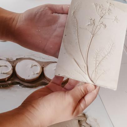 Botanische tegels workshop