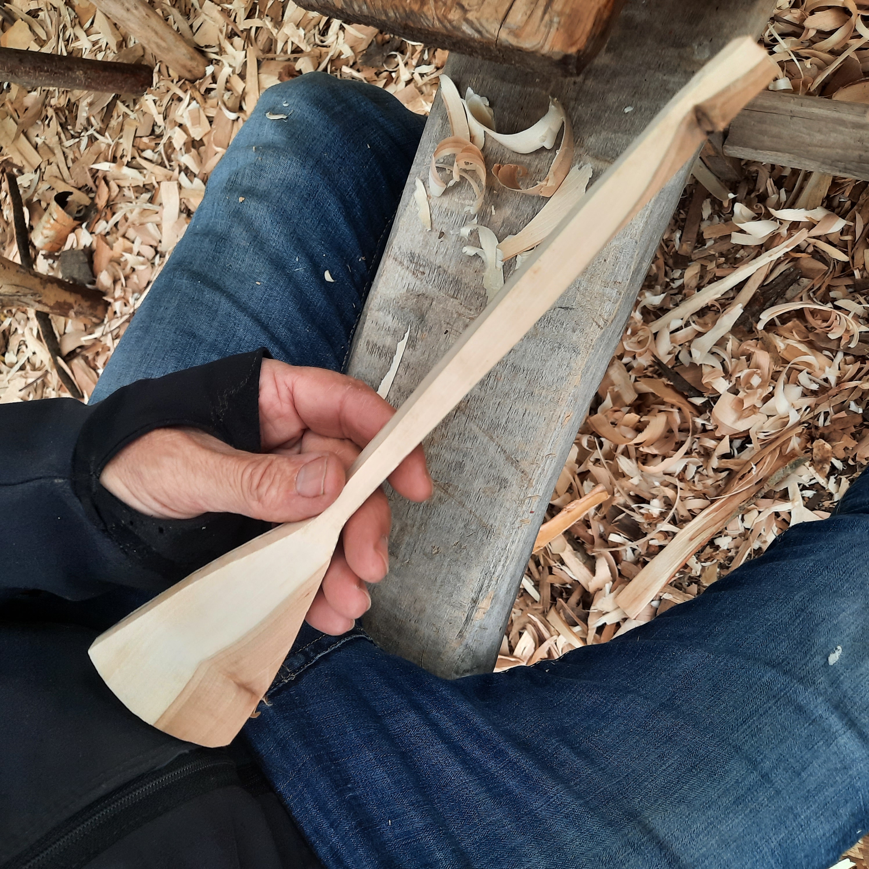 Workshop houten spatel