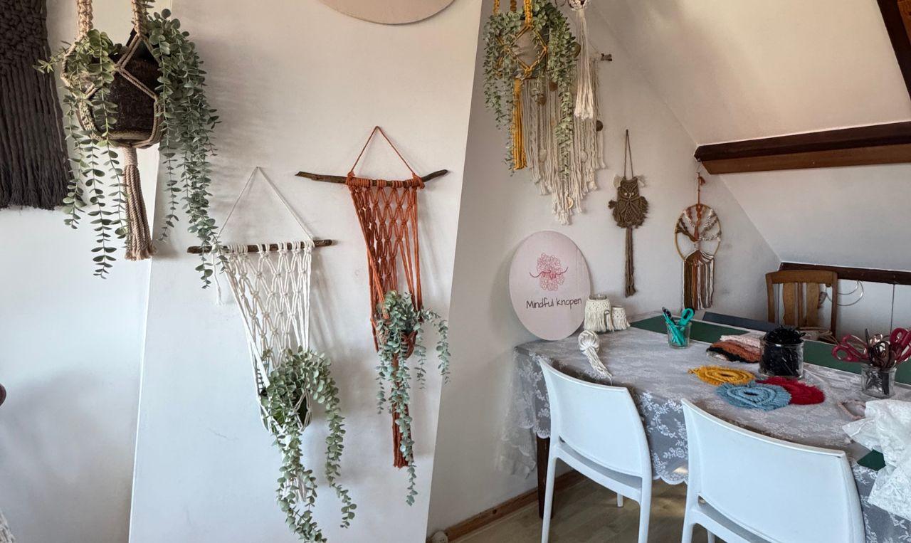 Workshop Macramé plantenhanger - Foto