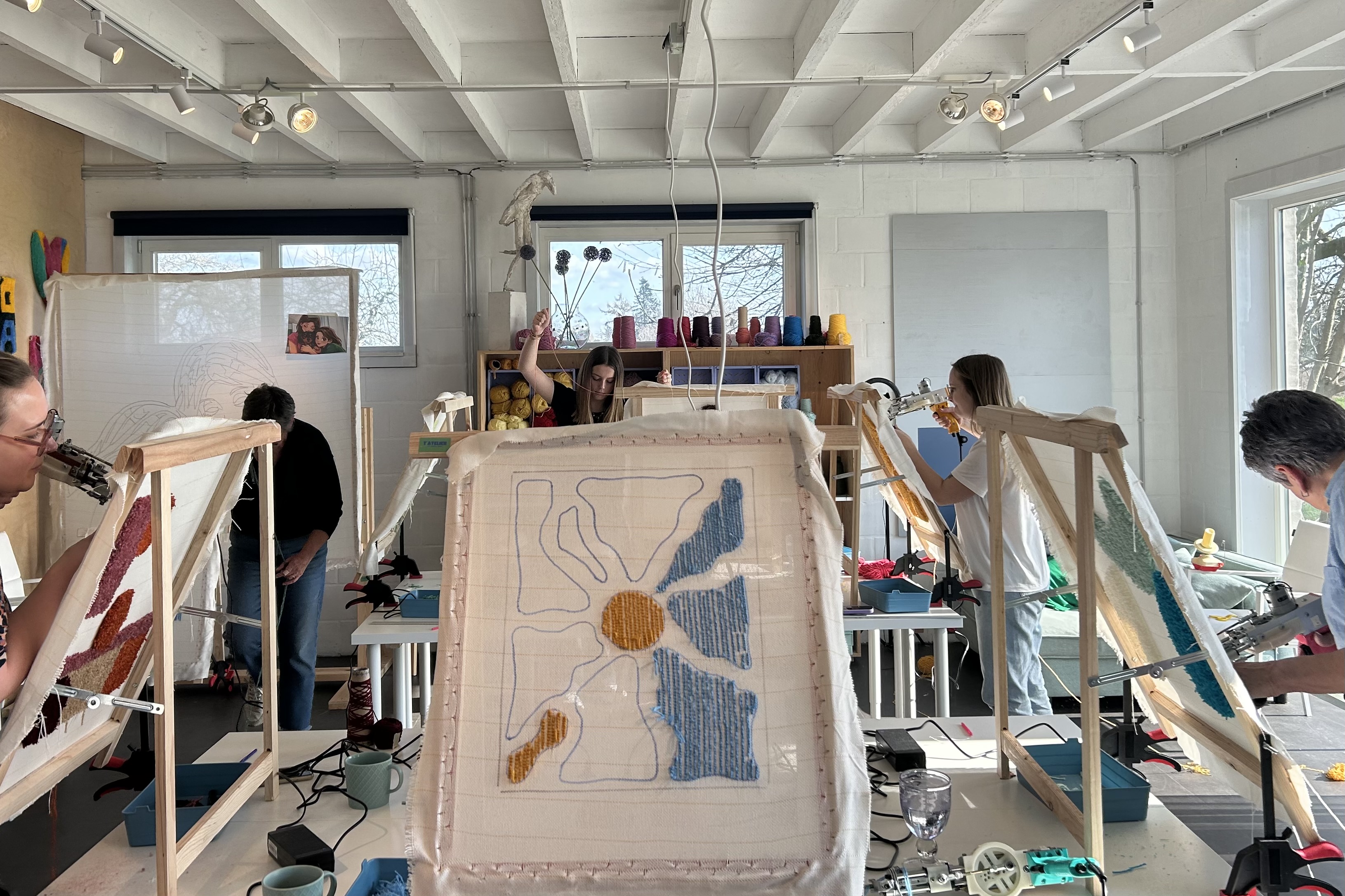Workshop Tuften voor beginners - maak je eigen wandtapijt