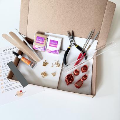 DIY pakket - oorbellen maken met polymeerklei