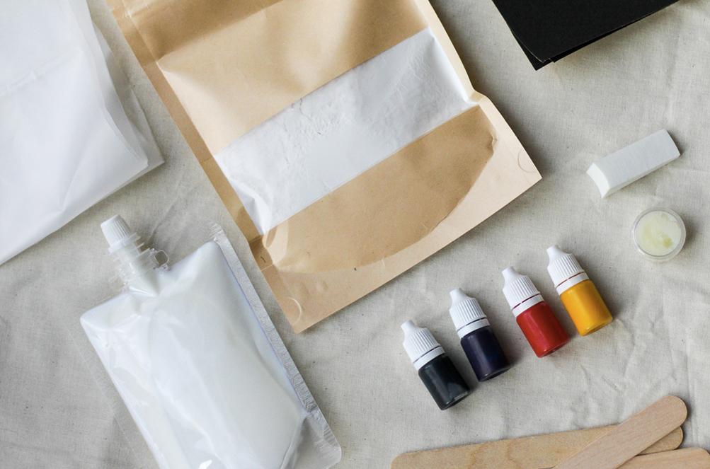 DIY pakket jesmonite terrazzo (voor 2 stuks!) - Foto