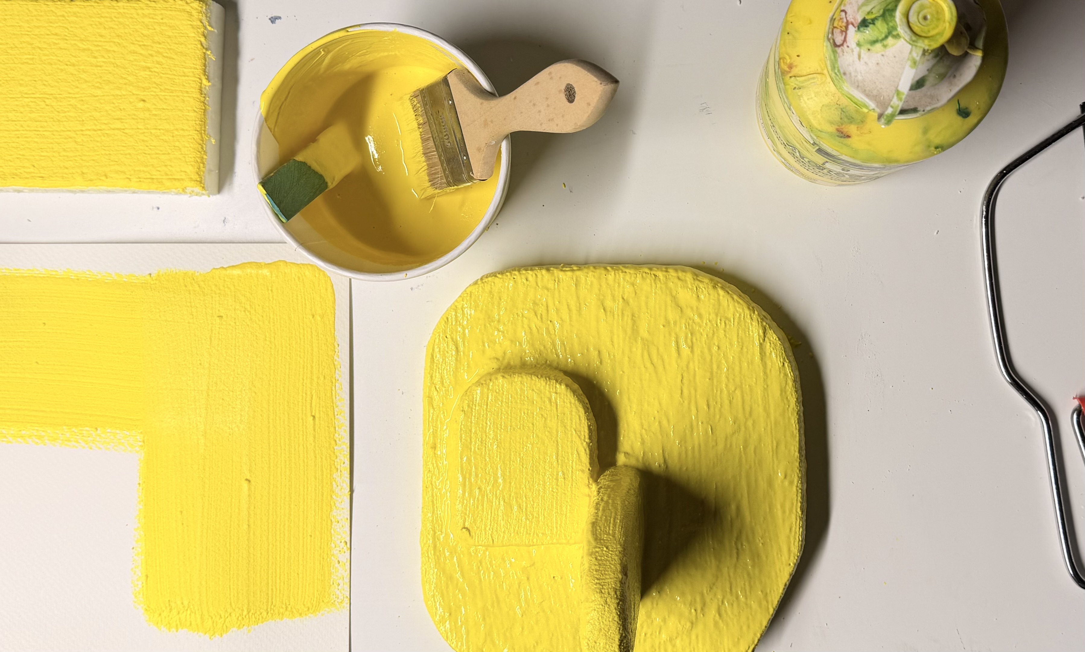 3D blokken sculptuur - workshop mixed media