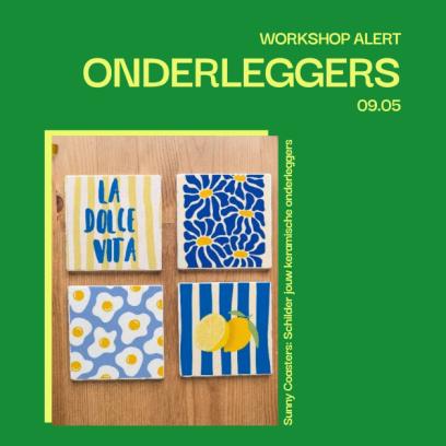 Sunny Coasters: Schilder jouw keramische onderleggers