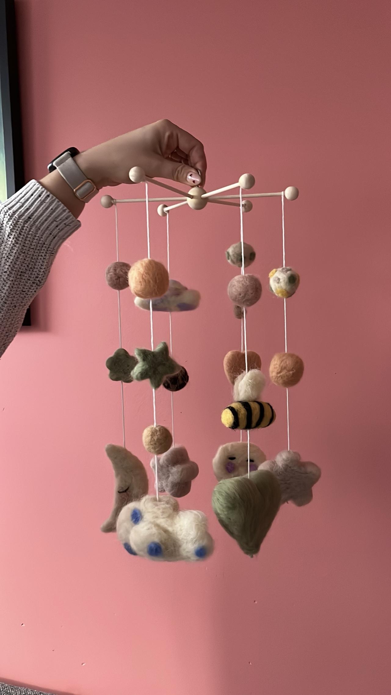 Babyshower Workshopbox - Babymobiel Naaldvilten - Foto