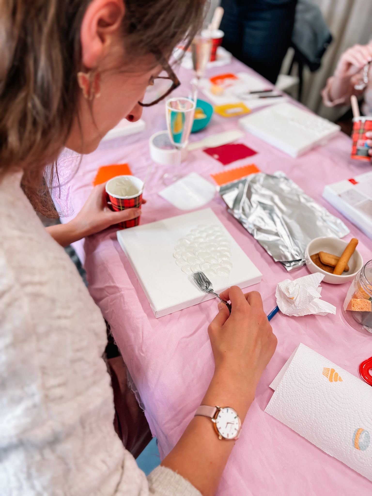 Workshop Textured Art - op aanvraag