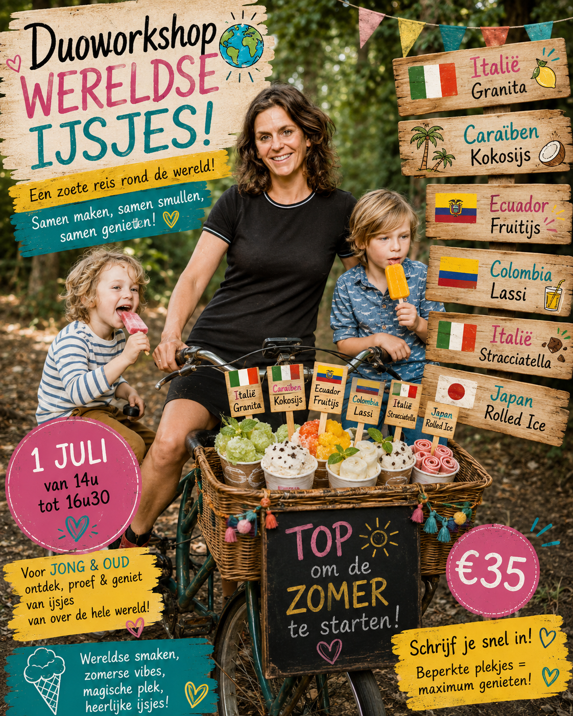 DUOWORKSHOP WERELDSE IJSJES