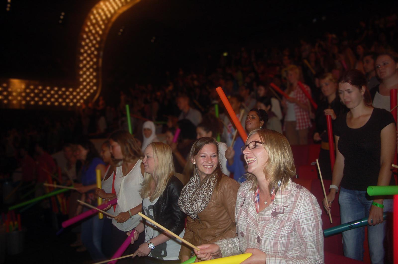 Boomwhackers voor teambuildings en events - Foto