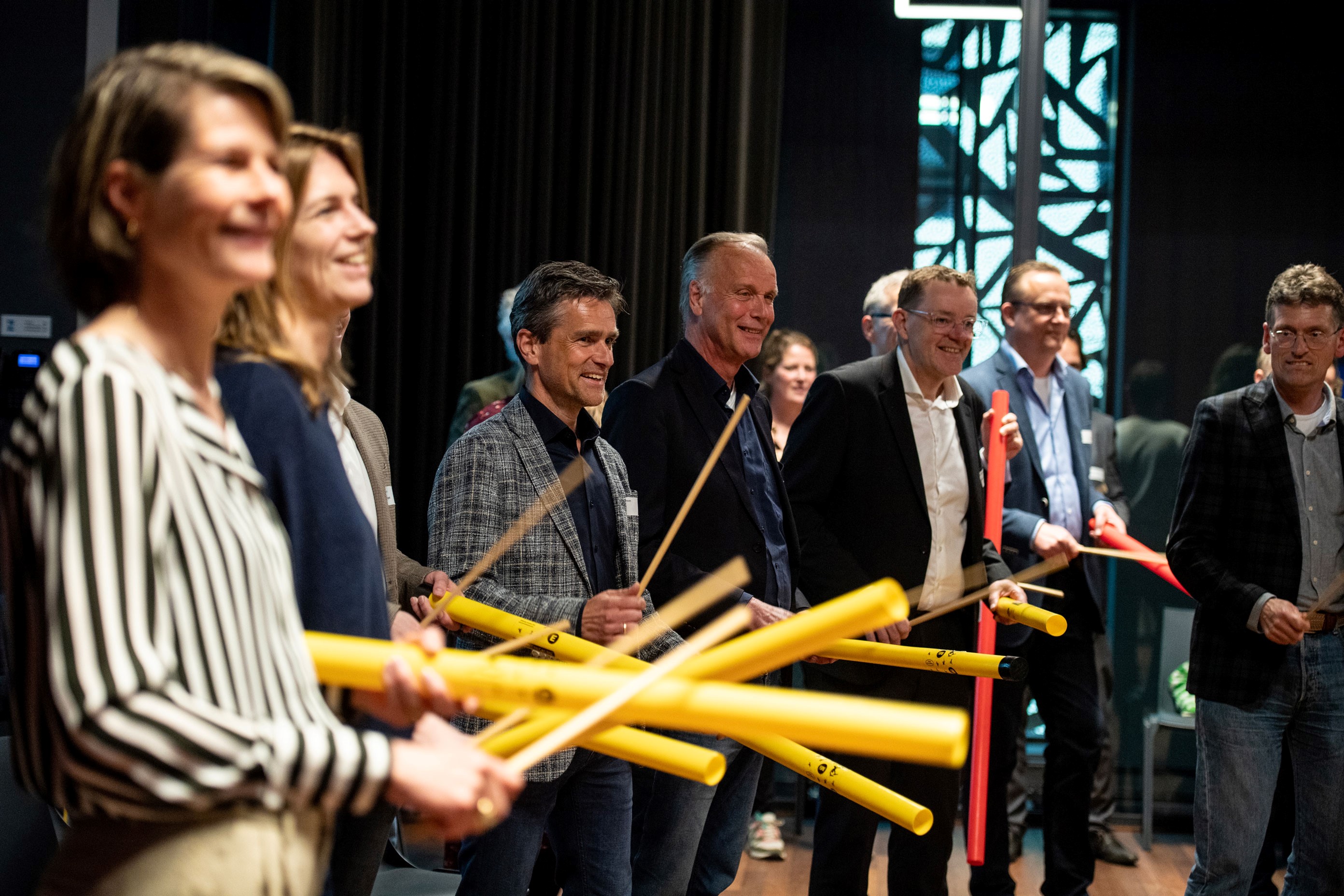 Boomwhackers voor teambuildings en events