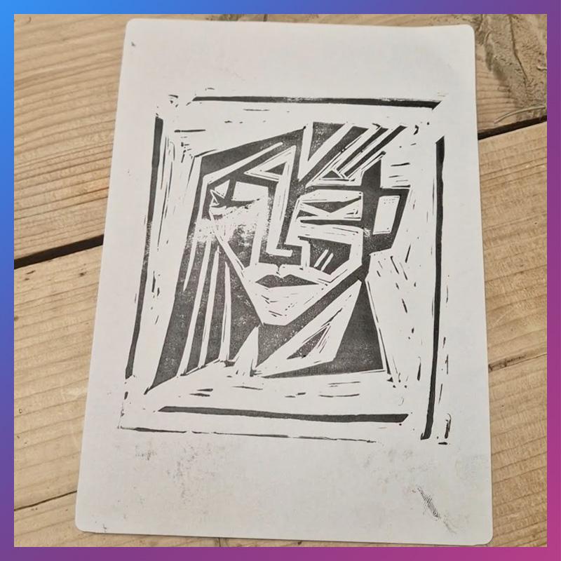 Linodruk & stempels - Foto