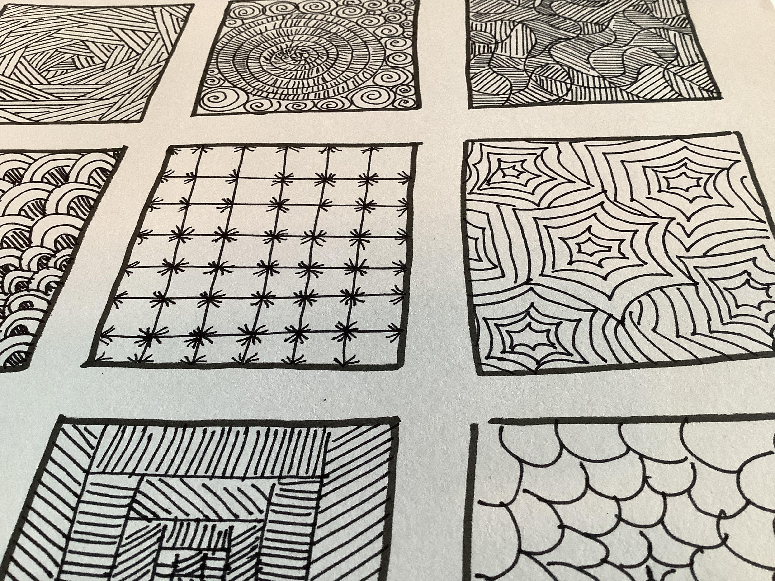 Workshop Zentangle - Foto