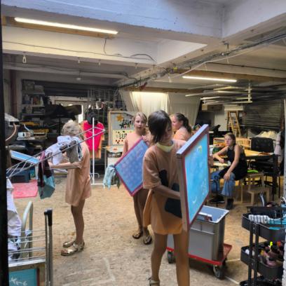 Naaien en textielbewerking voor kinderen in Leuven - 5 delige reeks