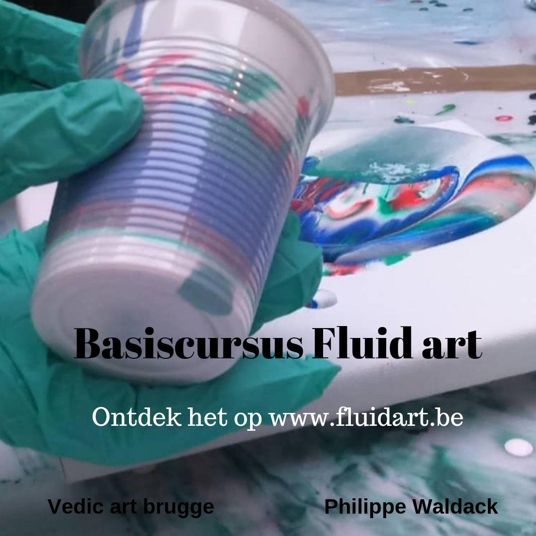 Zomeratelier Fluid Art – juli & augustus Creatieve workshops voor kinderen en kind + (groot)ouder - Foto