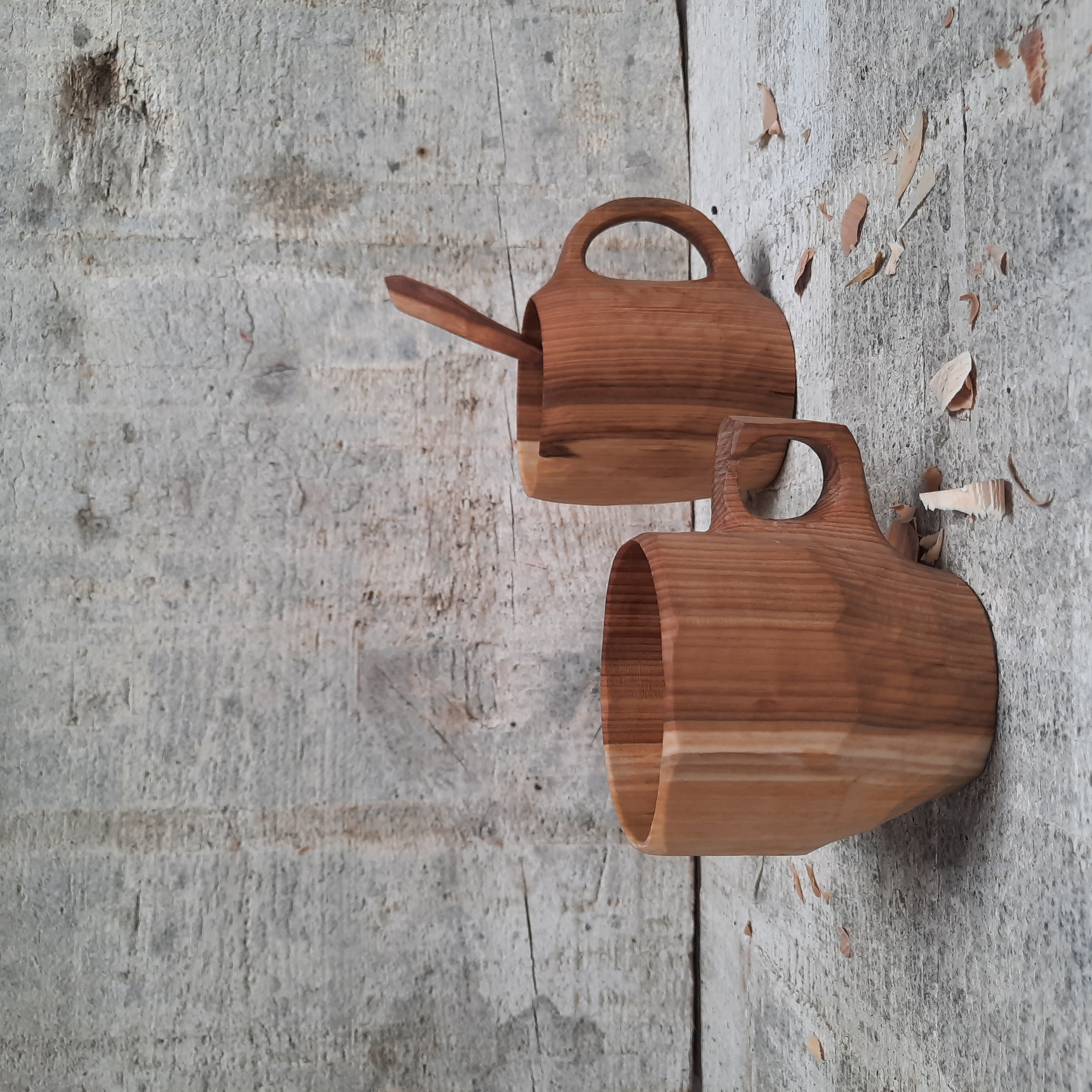 HOUTEN KOFFIEMOK