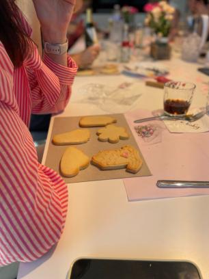 Creatieve babyshower workshop: koekjes decoreren