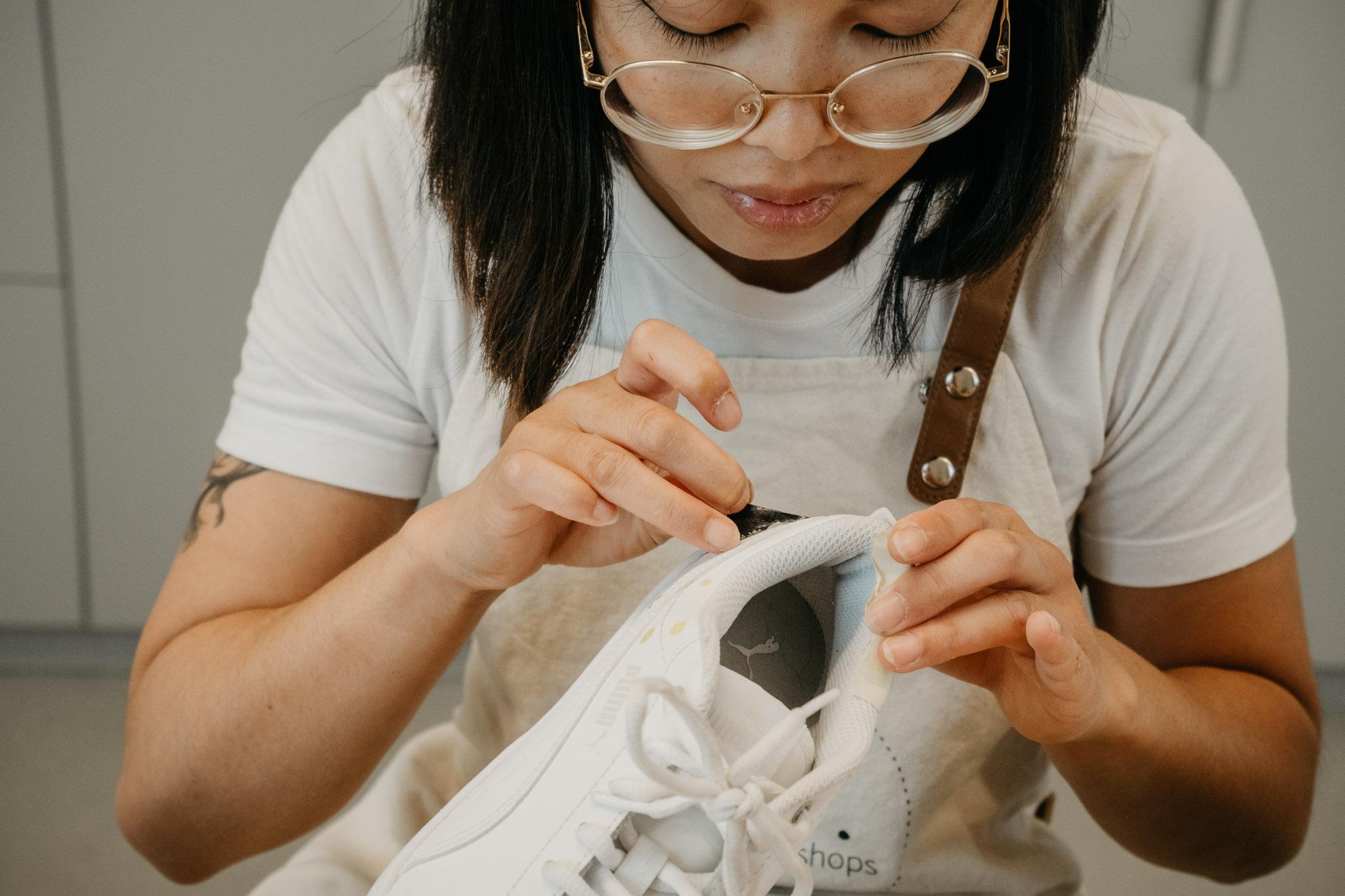 Sneakers customizen of pimpen 👟🎨 workshop - Foto