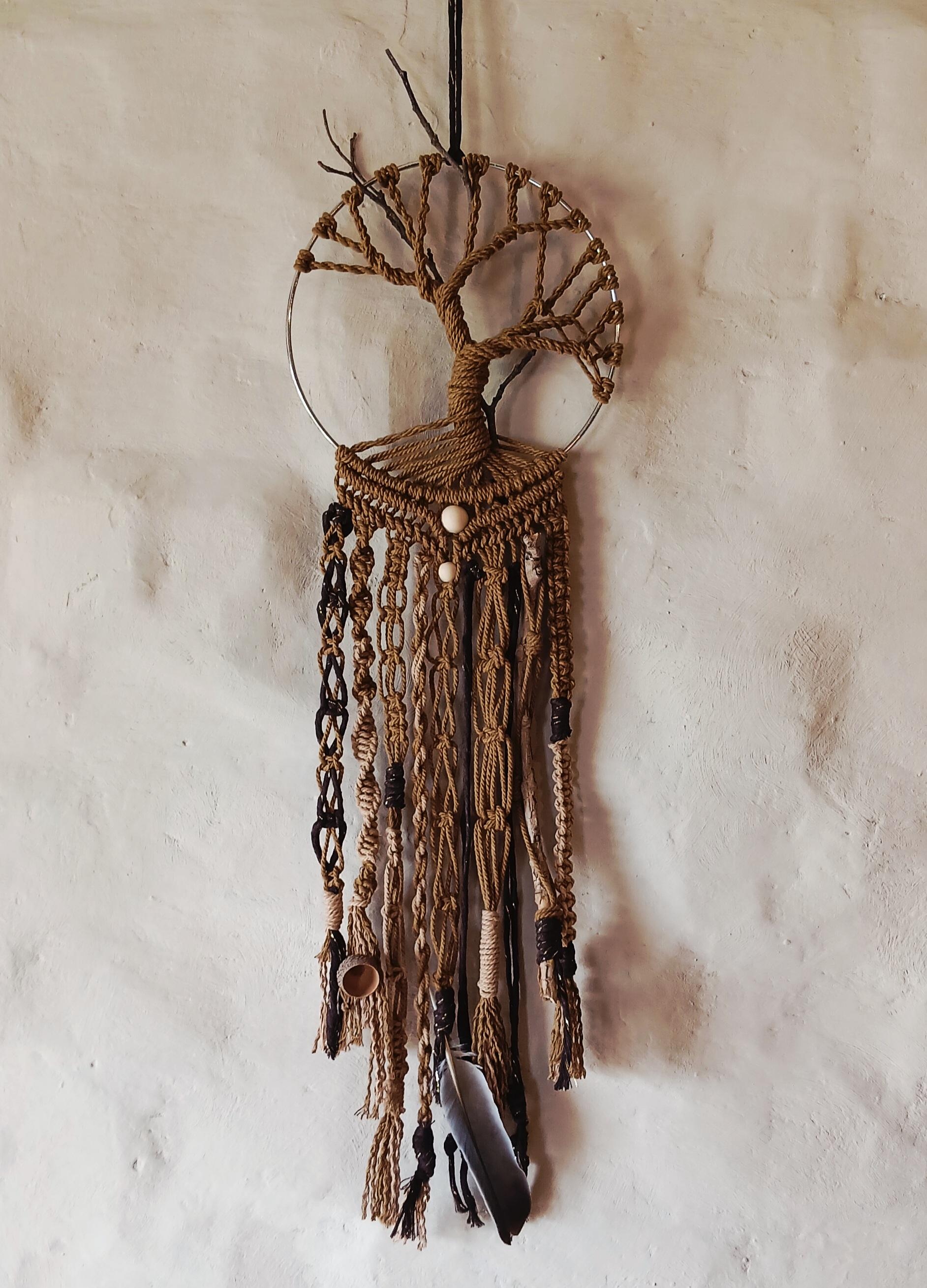 macramé Levensboom - Foto
