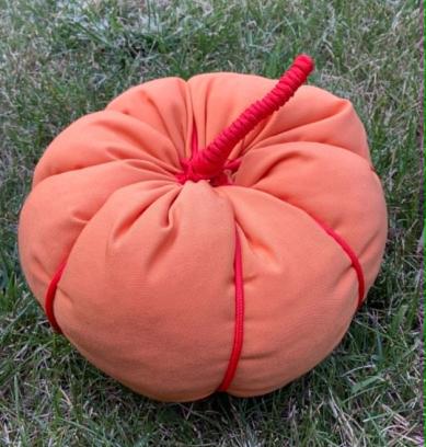 Workshop stoffen pompoenen – herfst & Halloween decoratie