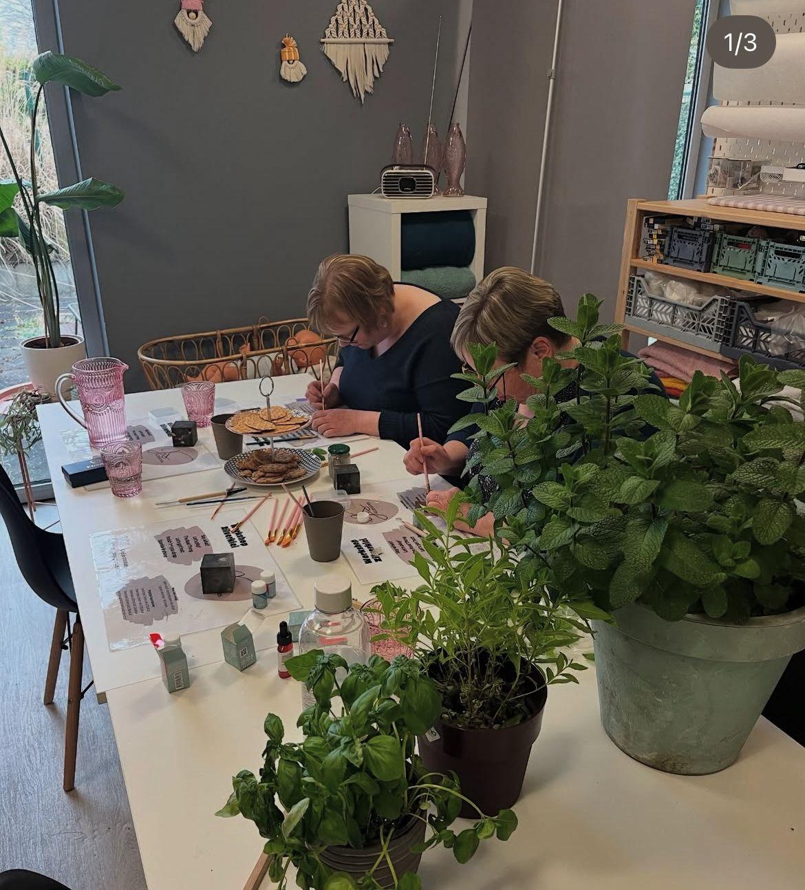 Zilverklei Botanische juwelen - Foto