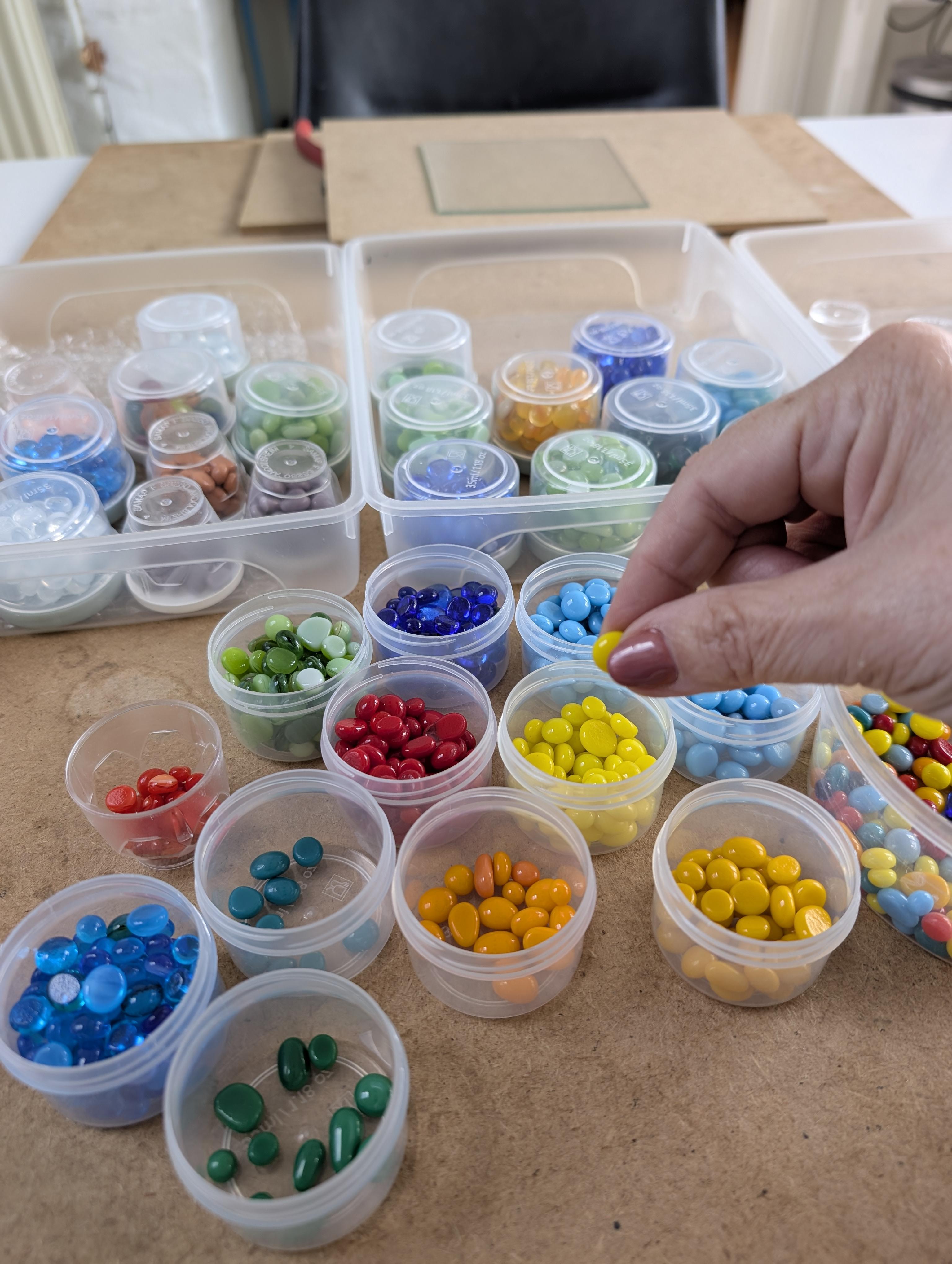 Privé glasworkshop Glas fusen: prachtig uiltje - Foto