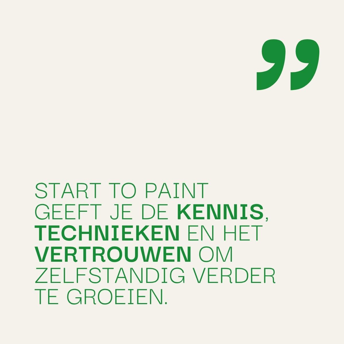 Start to Paint: De ideale basis voor beginnende schilders in 8 lessen - Foto