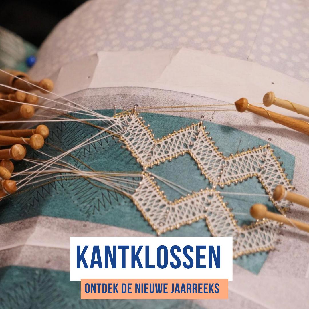 Kantklossen voor beginners en gevorderden in Leuven( 5-delige reeks) - Foto
