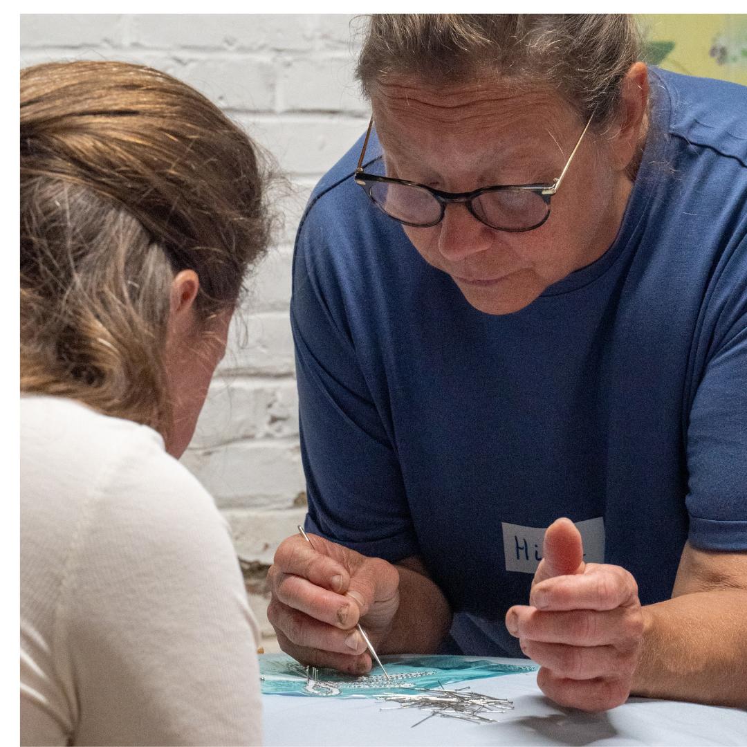 Kantklossen voor beginners en gevorderden in Leuven( 5-delige reeks) - Foto
