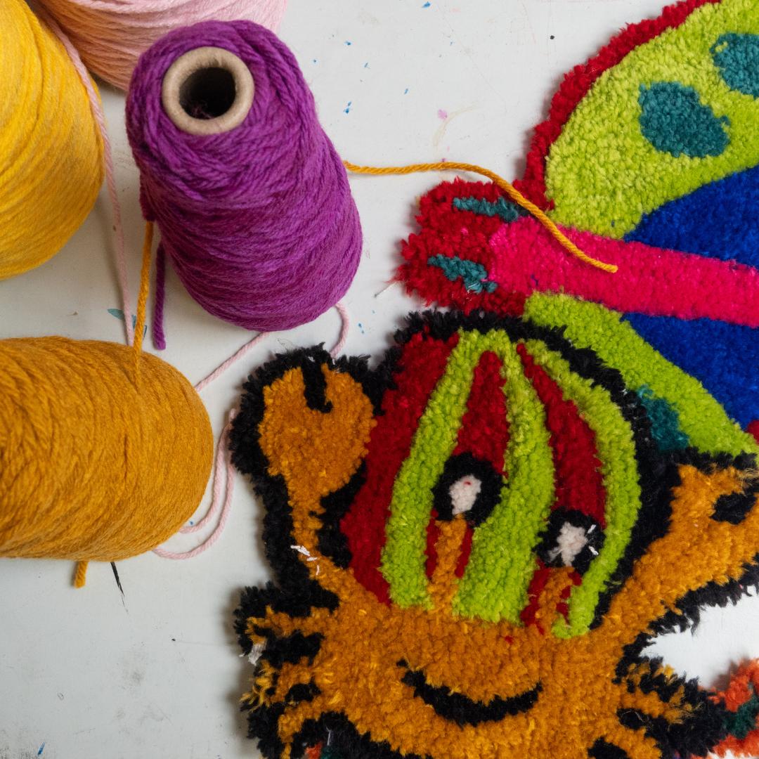 Tuften jaarreeks voor beginners en gevorderden - Foto
