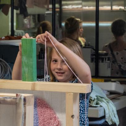 Tuften workshop in Leuven: maak je eigen design krukje