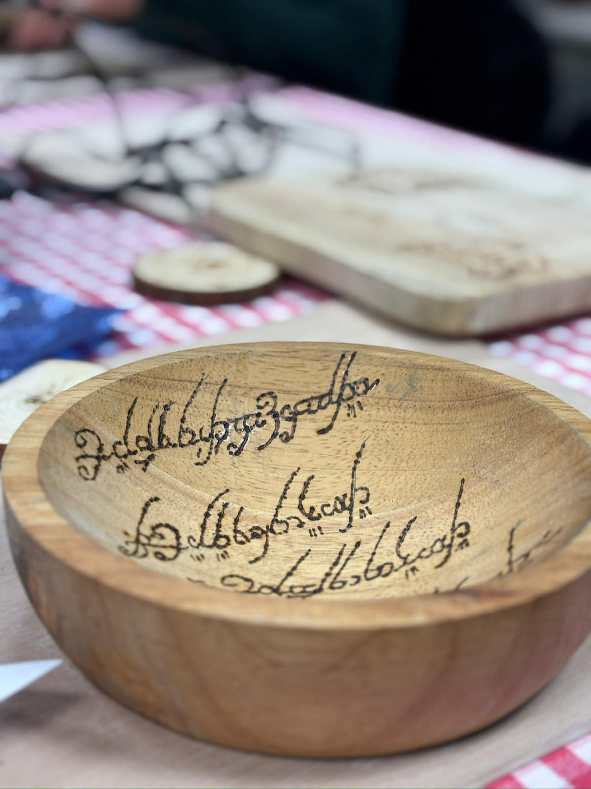 Workshop Houtbranden - Foto