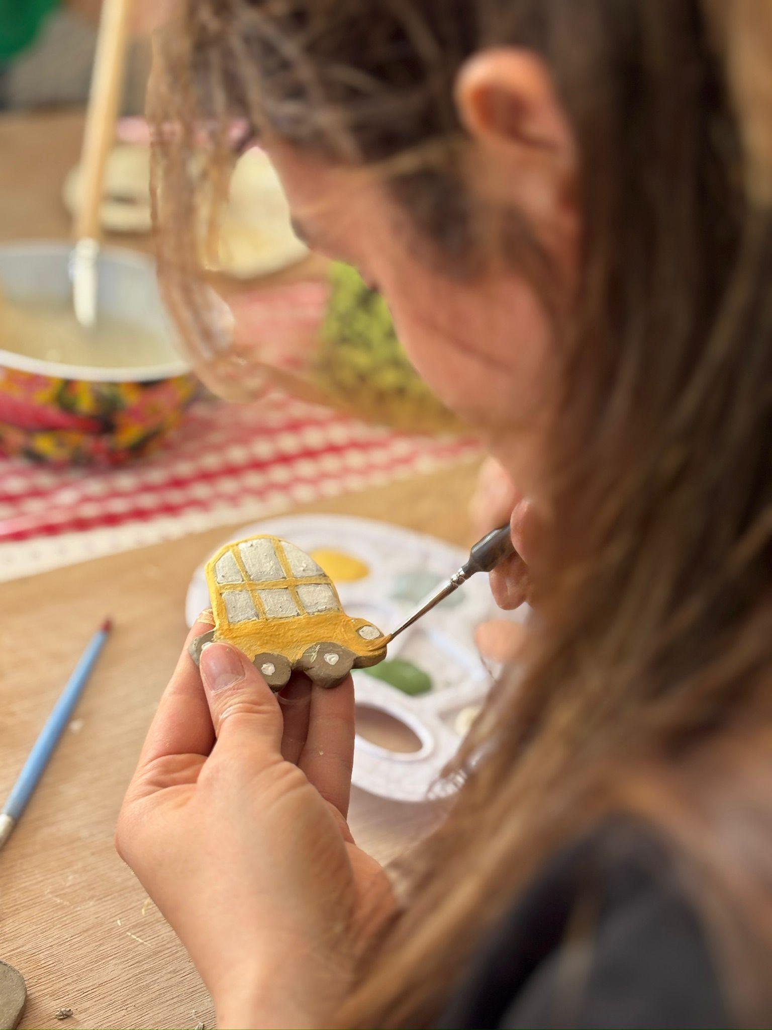 Workshop pins en magneten - Foto