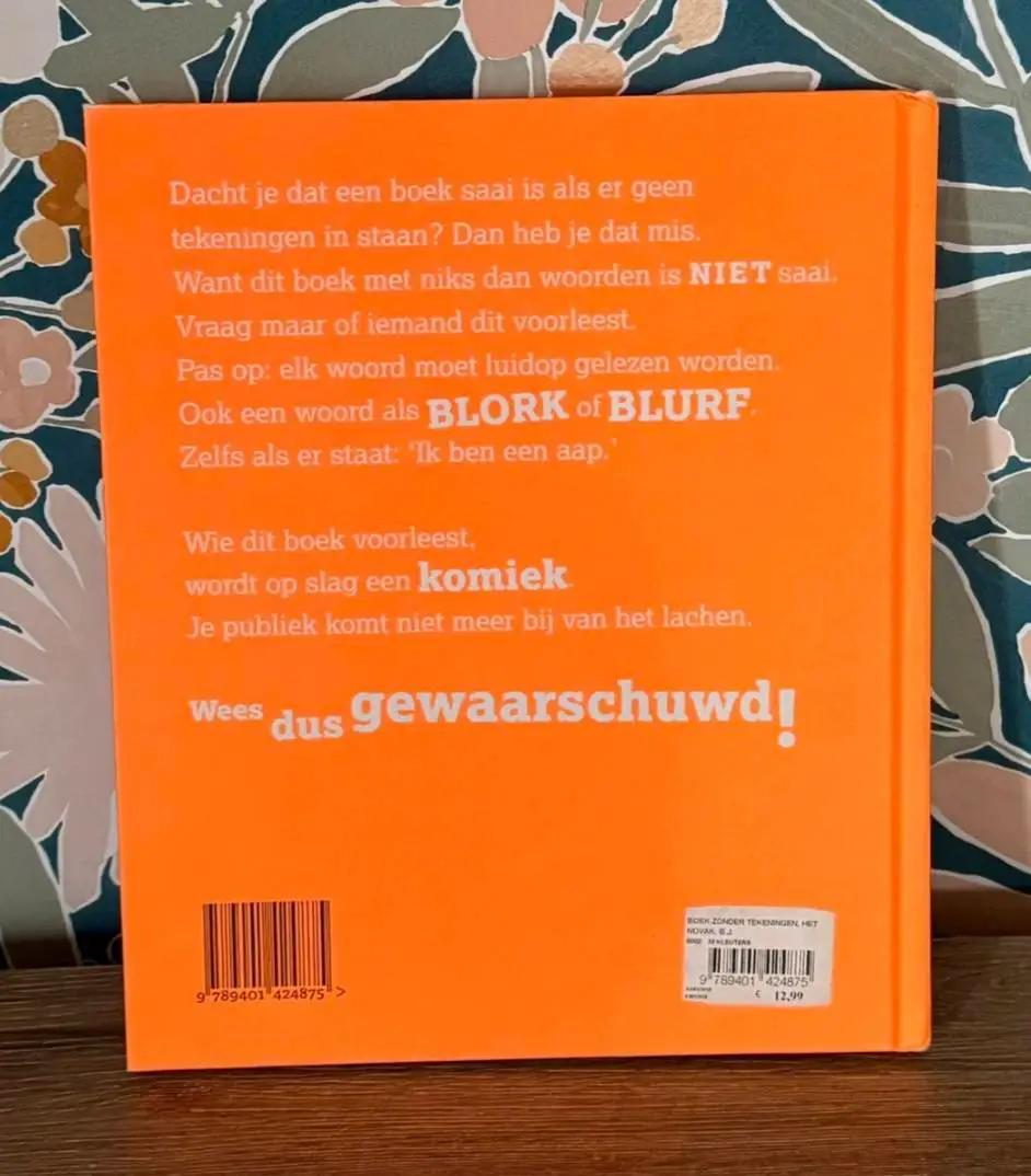Kleuterknutselkriebels : Blockprint maken rond het verhaal Het boek zonder tekeningen bij REST. - Foto