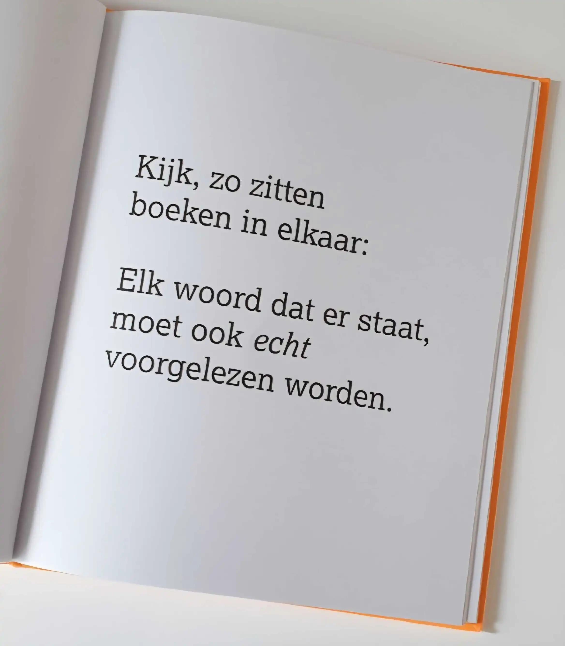 Kleuterknutselkriebels : Blockprint maken rond het verhaal Het boek zonder tekeningen bij REST. - Foto