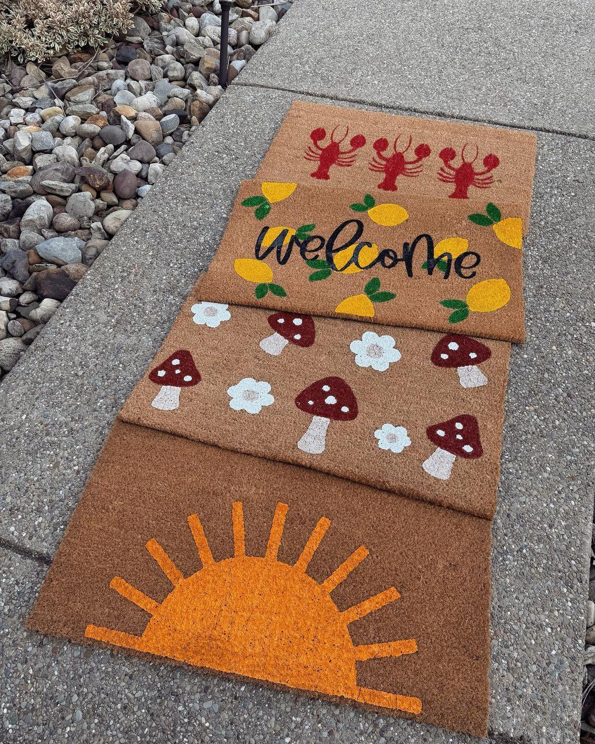 Doorstep designs: Personaliseer jouw deurmat - Foto