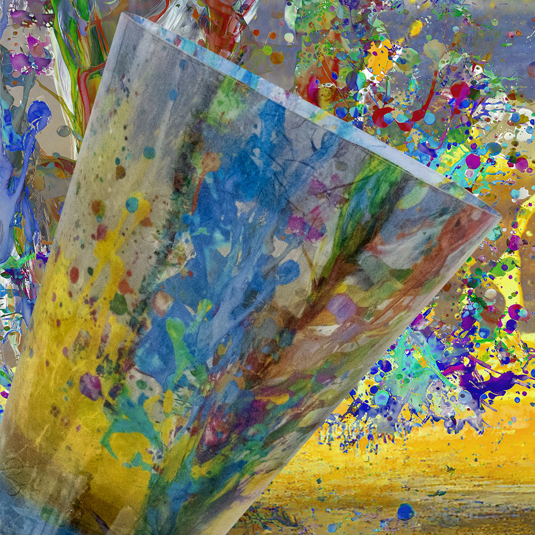 Workshop rijstpapier op glas
