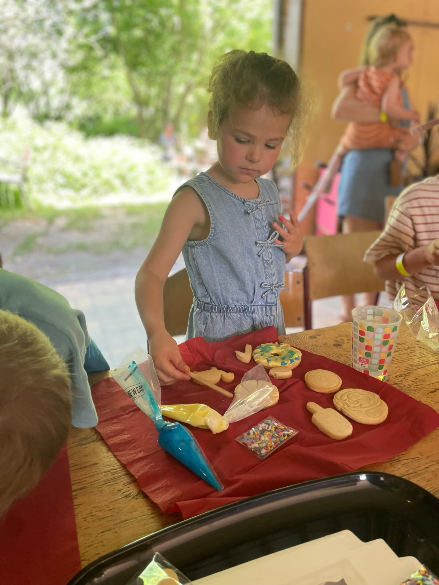 Creatieve workshop koekjes versieren in zomerthema
