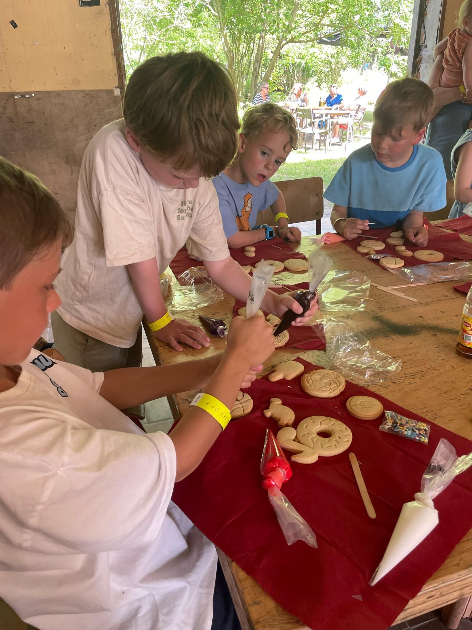 Creatieve workshop koekjes versieren in zomerthema - Foto